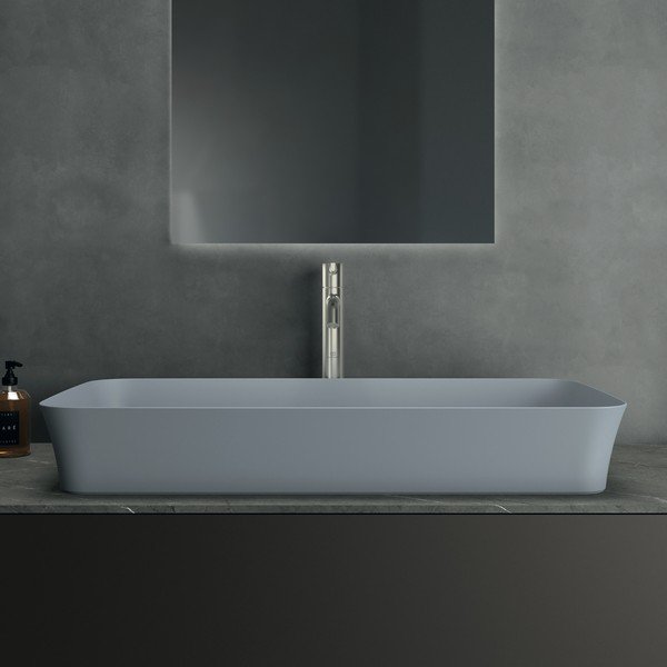 Gaiši zila keramikas izlietne 80x40 cm Ipalyss – Ideal Standard-image-1