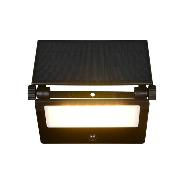 LED sienas āra gaismeklis ar kustības sensoru ar saules baterijām (augstums 17,5 cm) Moura – Reality-image-2