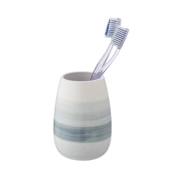 Balts keramikas trauks zobu birstei Burgio – Wenko-image-2