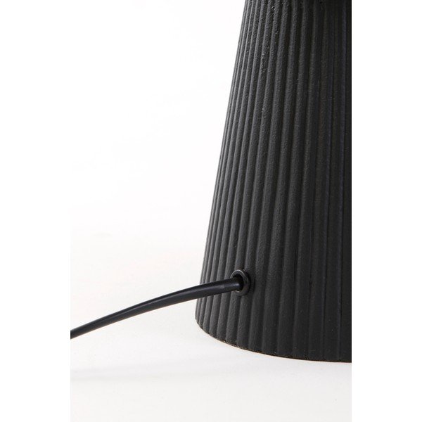 Matēti melna galda lampas pamatne 33 cm Shaka – Light & Living-image-4