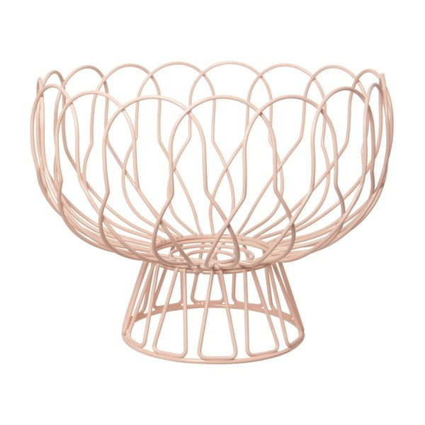 Augļu trauks Linie Peach Pink-image-1