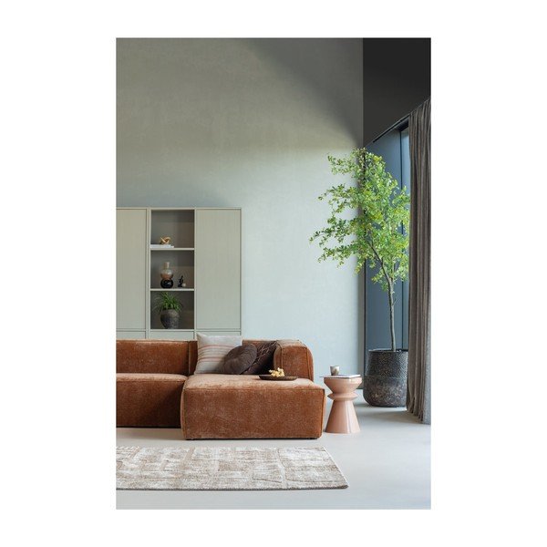 Metāla sānu galdiņš ø 30 cm Fedde – WOOOD-image-2