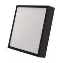 Matēti melna LED griestu lampa 22.5x22.5 cm Nexxo – EMOS
