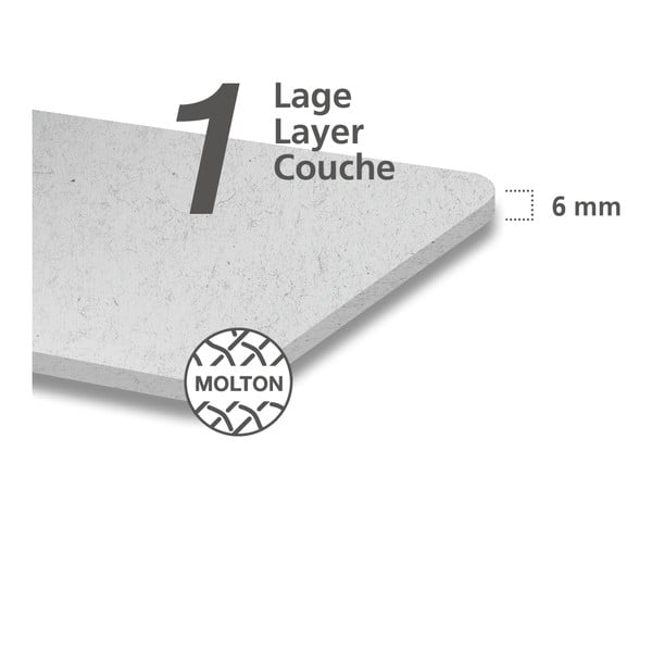 Rezerves gludināmā dēļa pārvalks Wenko Molleton, 130 x 40 cm-image-1