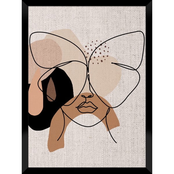 Plakāts rāmī Styler Framepic Butterfly Girl, 40 x 30 cm
