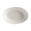 Balts porcelāna dziļais šķīvis Maxwell & Williams Basic, 25 x 17 cm