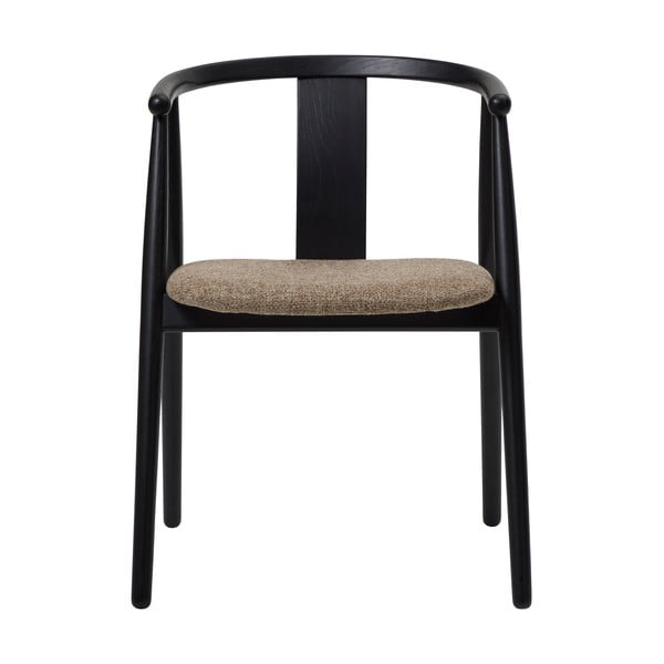 Melns/bēšs pusdienu krēsls Relate – Unique Furniture-image-3