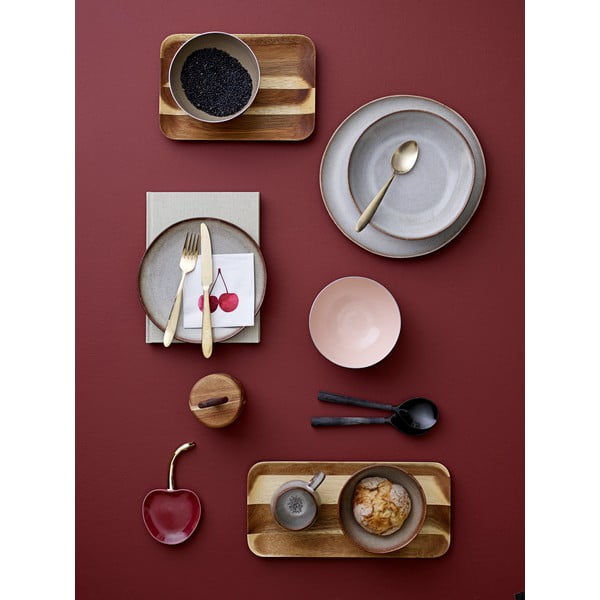 Zelta krāsas nerūsējošā tērauda galda piederumi (4 gab.) – Bloomingville-image-1