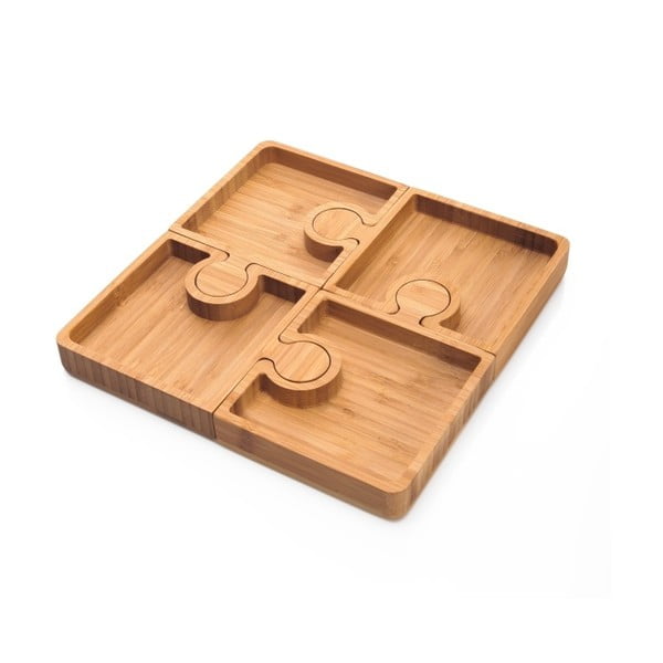 4 trauku komplekts Bambum Karo Puzzle