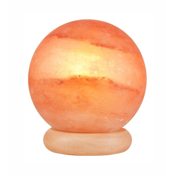 Oranža sāls lampa, augstums 16 cm Sally – LAMKUR