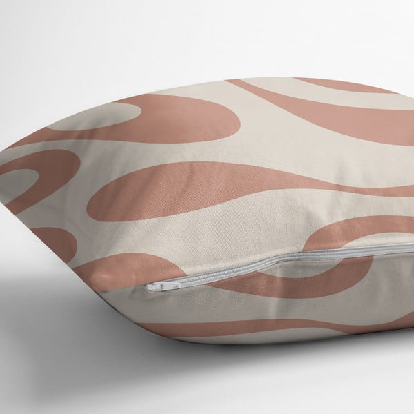 Spilvendrāna 43x43 cm Strawberry Latte – Mila Home-image-2