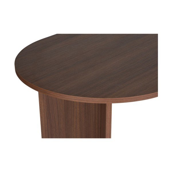 Ēdamgalds ar riekstkoka imitāciju 89,5x180 cm Sablin – Kalune Design-image-3