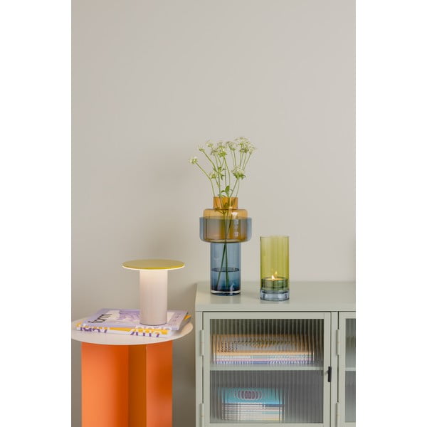 Zaļa LED galda lampa ar regulējamu spilgtumu (augstums 18 cm) Fungo – Remember-image-2