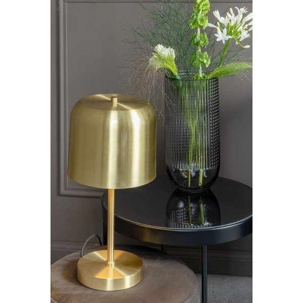 Galda lampa zelta krāsā Leitmotiv Capa, augstums 39,5 cm-image-1