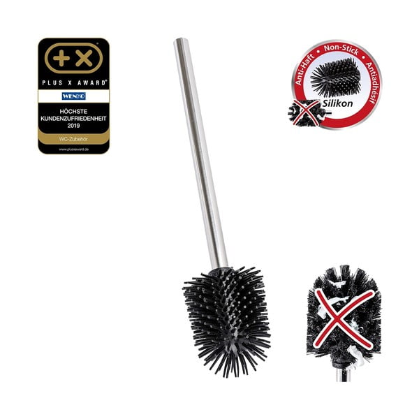 Rezerves tualetes birste ar nerūsējošā tērauda rokturi Wenko-image-4