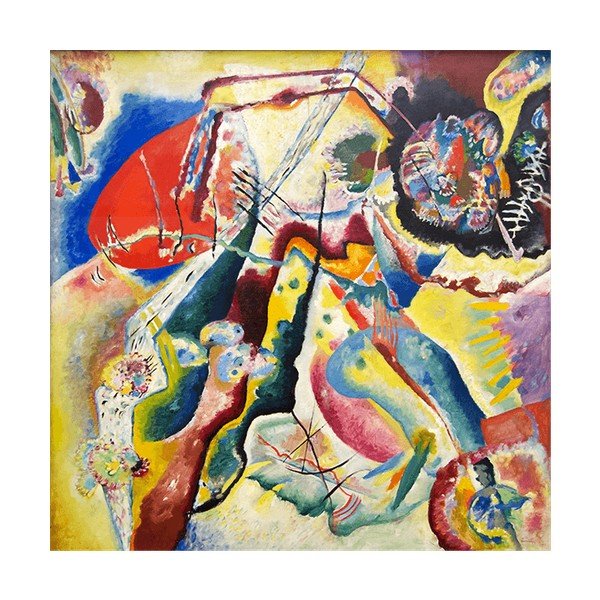 Vasilija Kandinska gleznas reprodukcija, 70 x 70 cm-image-1