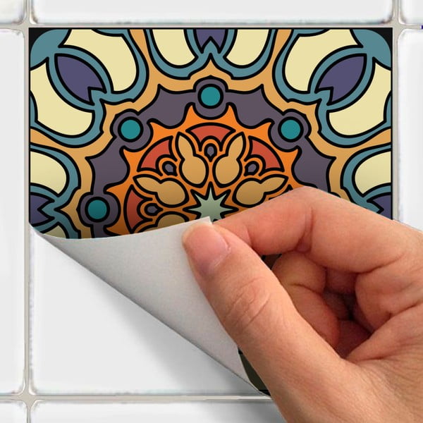 15 dekoratīvo sienas uzlīmju komplekts Ambiance La Plata-image-1