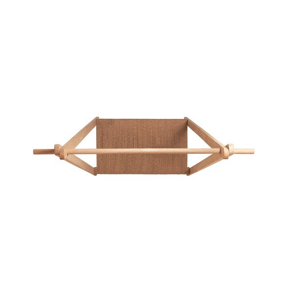 Dabīga toņa ozola masīvkoka drēbju pakaramais statīvs Ebern – Villa Collection-image-1