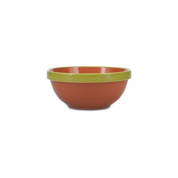 Zaļa/oranža akmensmasas bļodiņa 710 ml Duo – ONA-image-2