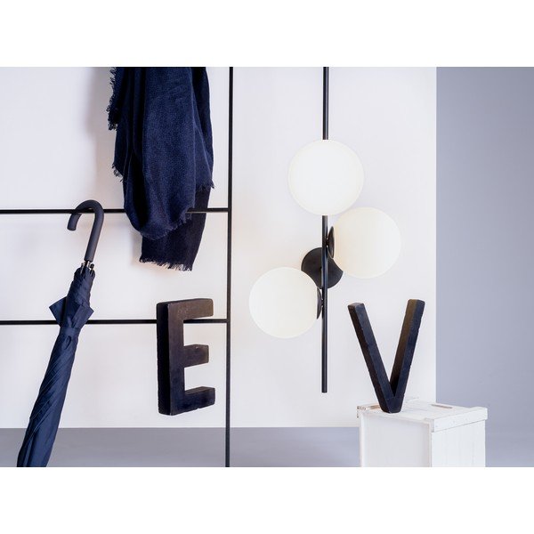 Melna sienas lampa Bobler – CustomForm-image-4