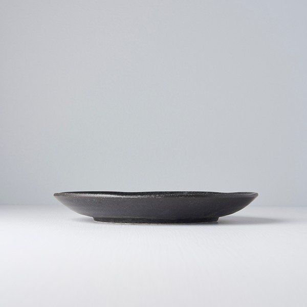 Melns keramikas šķīvis MIJ BB, ø 24,5 cm-image-2