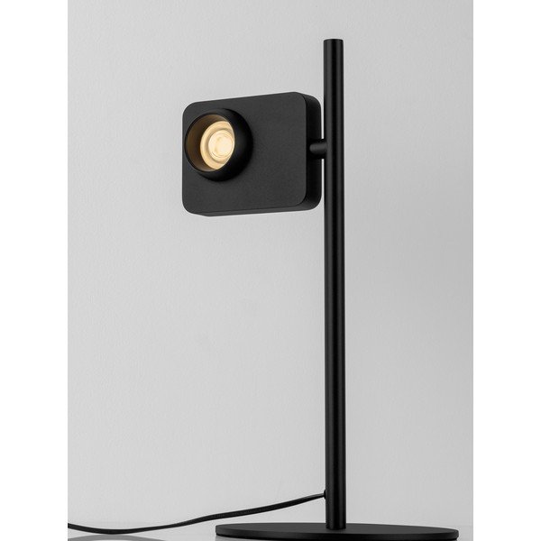 Melna alumīnija LED galda lampa ar saliekamu konstrukciju/ar regulējamu spilgtumu (augstums 46 cm) Kedros – Nova Luce-image-2