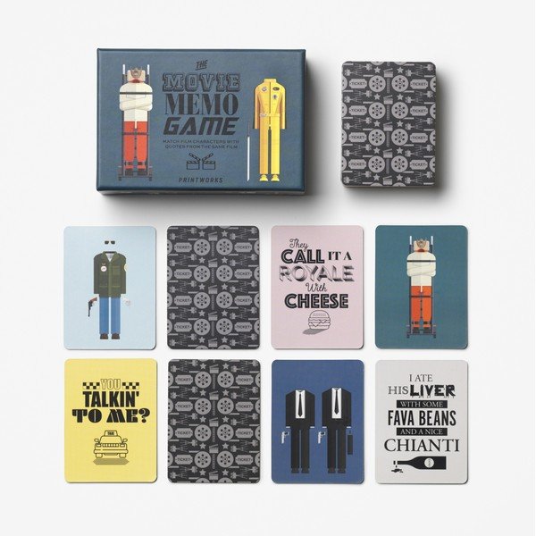 Sociālā spēle Memo game Movie – Printworks