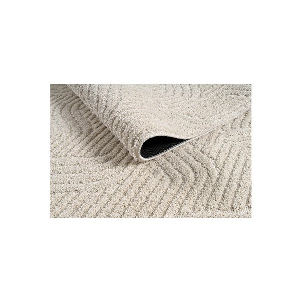 Krēmkrāsas mazgājams paklājs 150x230 cm Loopy – Mila Home-image-4