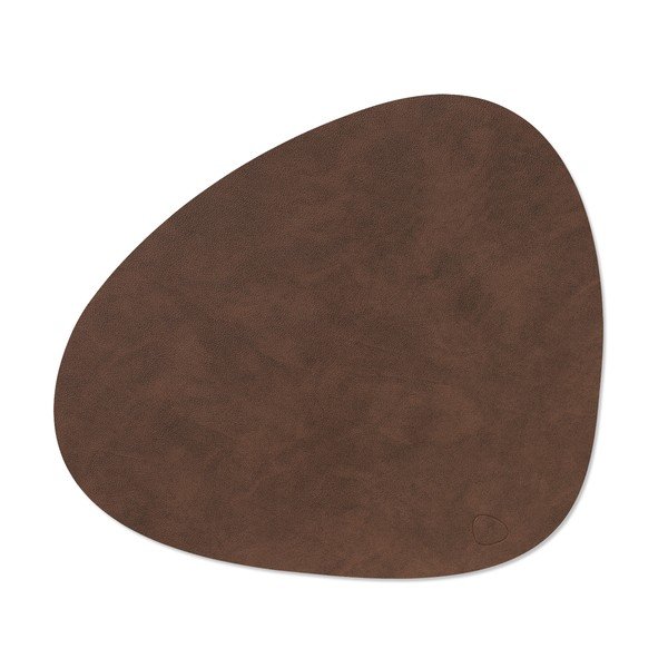 Galda paliktnis no ekoloģiskās ādas 37x44 cm Curve L Nupo – LIND DNA