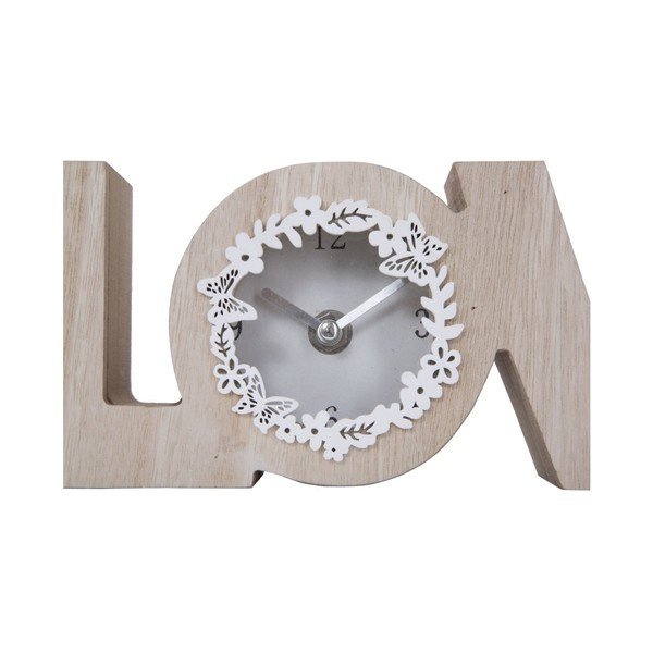 Galda pulkstenis ar dekoratīvu rāmi Mauro Ferretti love-image-2