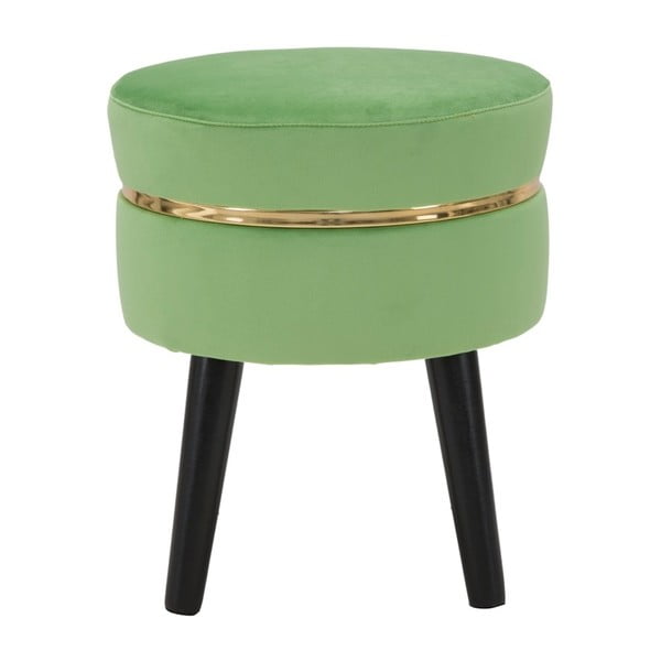 Mauro Ferretti Paris zaļš polsterēts krēsls, ⌀ 35 cm