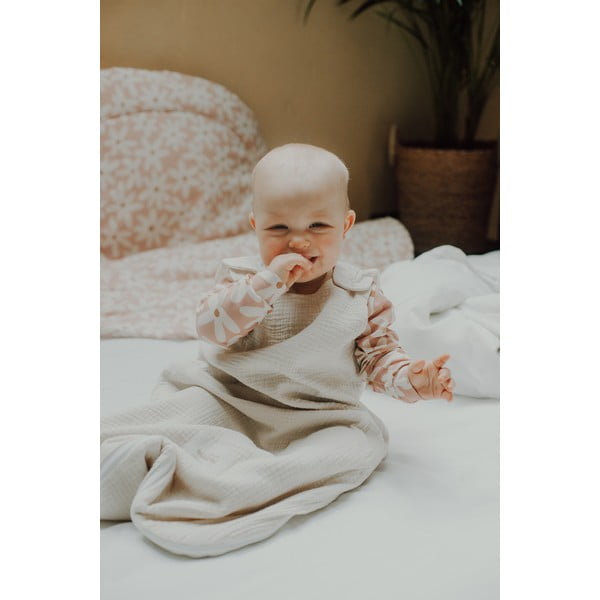 Rozā bērnu rotaļu paklājiņš Blash Daisies – Malomi Kids-image-2