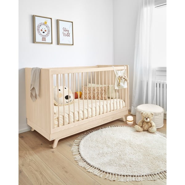 Brūni bēša kokvilnas spilvendrāna Kave Home Uriana, 50 x 30 cm-image-3