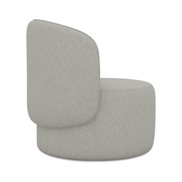 Gaiši pelēks atpūtas krēsls Ipo – Makamii-image-2