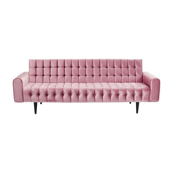 Rozā trīsvietīgs dīvāns Kare Design Milchbar