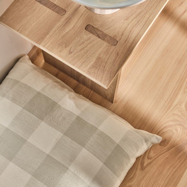 Bēša kokvilnas mājdzīvnieku gulta suņiem 74x60 cm Kyoto – OYOY Living Design-image-3