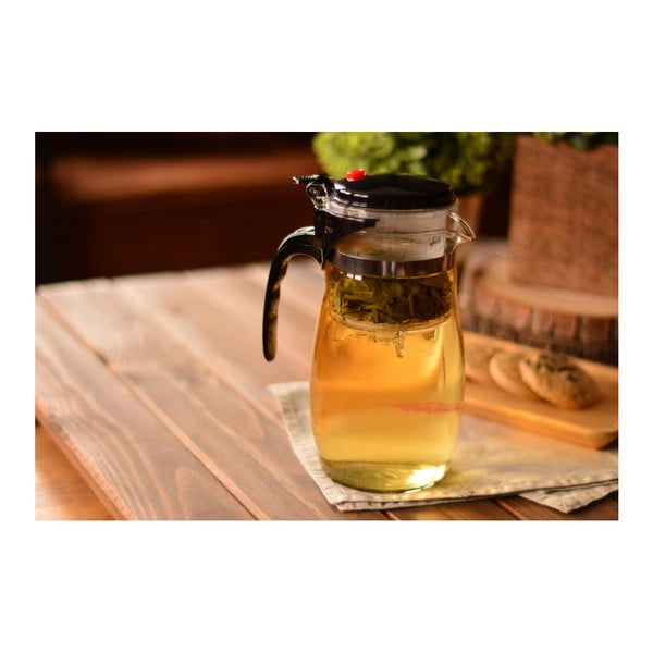 Stikla tējkanna ar sietiņu Bambum Vogue, 900 mlml-image-2