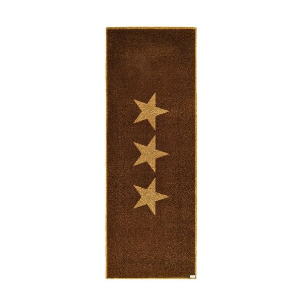 Paklājs Zala Living Stars Brown, 67 x 180 cm