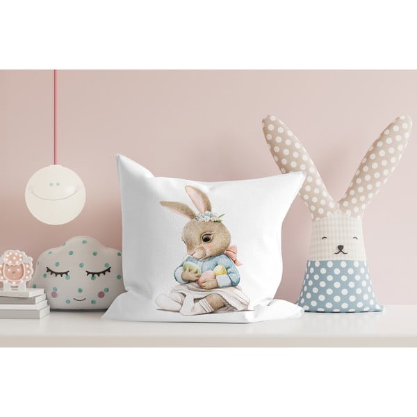 Spilvendrāna ar Lieldienu motīvu 43x43 cm – Mila Home-image-2