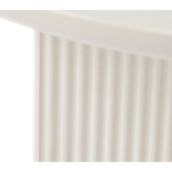 Gaiši pelēks apaļš žurnālgaldiņš ø 80 cm Palma – Unique Furniture-image-2