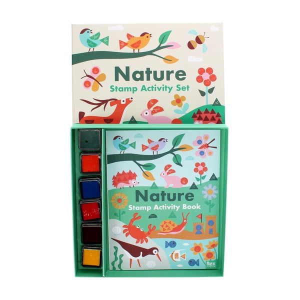 Radošais komplekts Stamp Activity Set Nature – Rex London-image-2