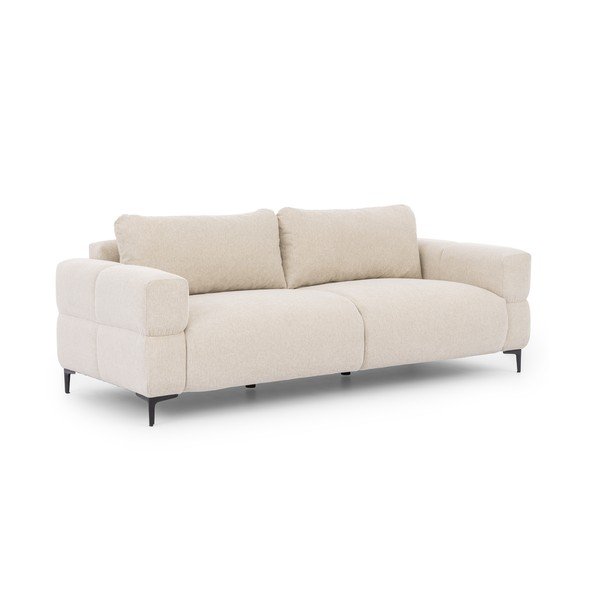 Krēmkrāsas dīvāns 217 cm Helio – Ropez