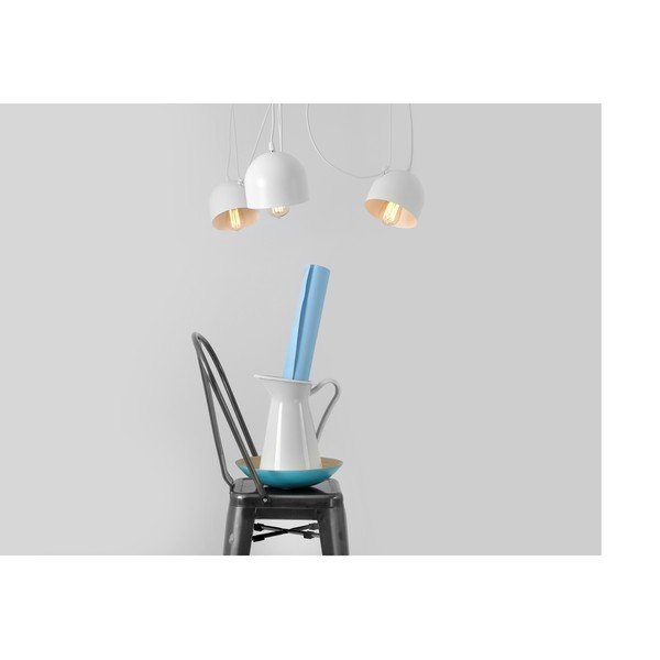 Balta griestu lampa ar 4 spuldzēm CustomForm Popo-image-1