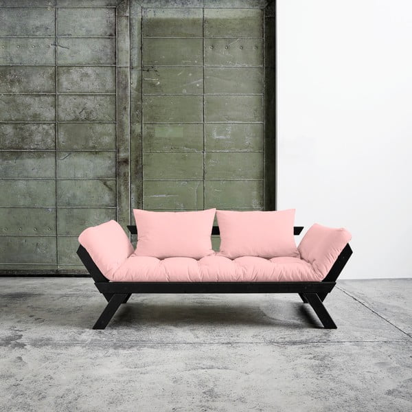 Dīvāns Karup Bebop Black/Pink Peonie