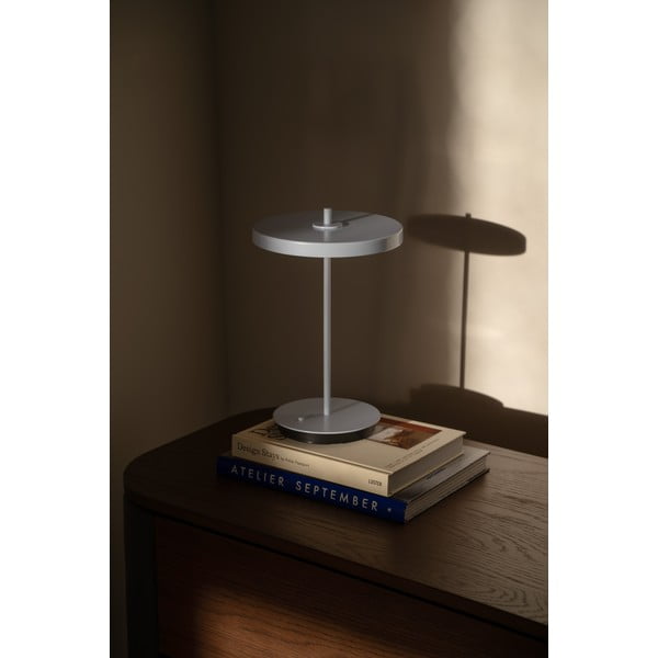 Gaiši zila metāla LED galda lampa ar metāla abažūru (augstums 31 cm) Asteria Move – UMAGE-image-3