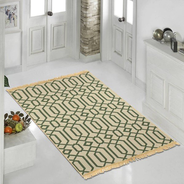 Zaļš paklājs Ya Rugs Kenar, 80 x 150 cm-image-2