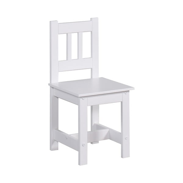 Balts bērnu krēsls Junior – Pinio