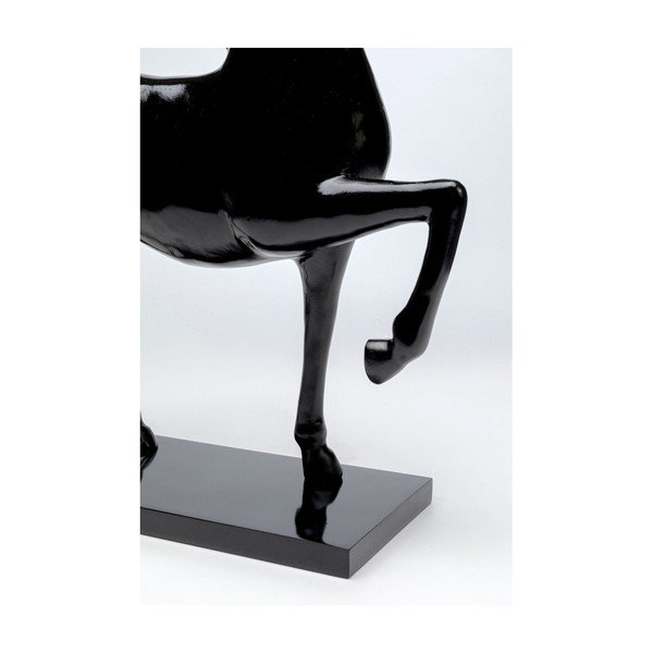 Melna zirga statuja Kare Design Proud Horse-image-2