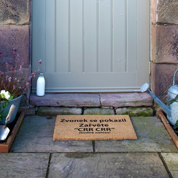 Kokosšķiedras kājslauķis 40x60 cm Crr Crr – Artsy Doormats-image-4