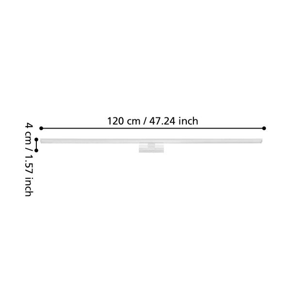 Sudraba krāsas LED sienas lampa PANDELLA 1 – EGLO-image-2